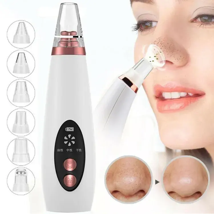Rechargeable Electric Black Head Remover Device