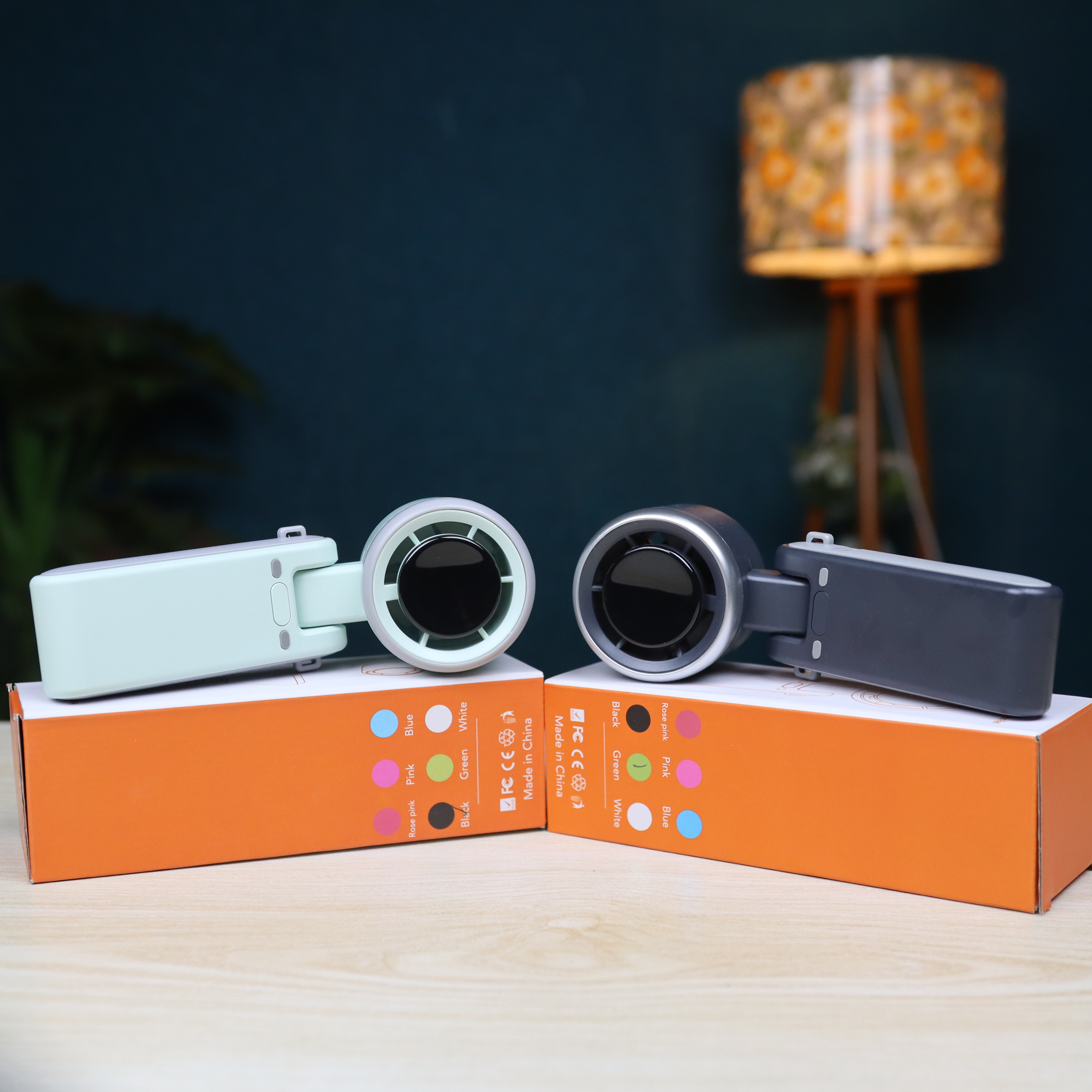 Portable Turbo Mini Fan 5 High Speed Digital Display