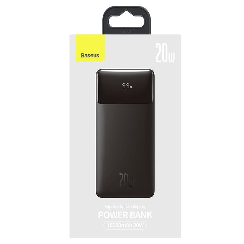 Baseus Bipow Digital Display Fast charge Power bank 10000mAh 25W-Black