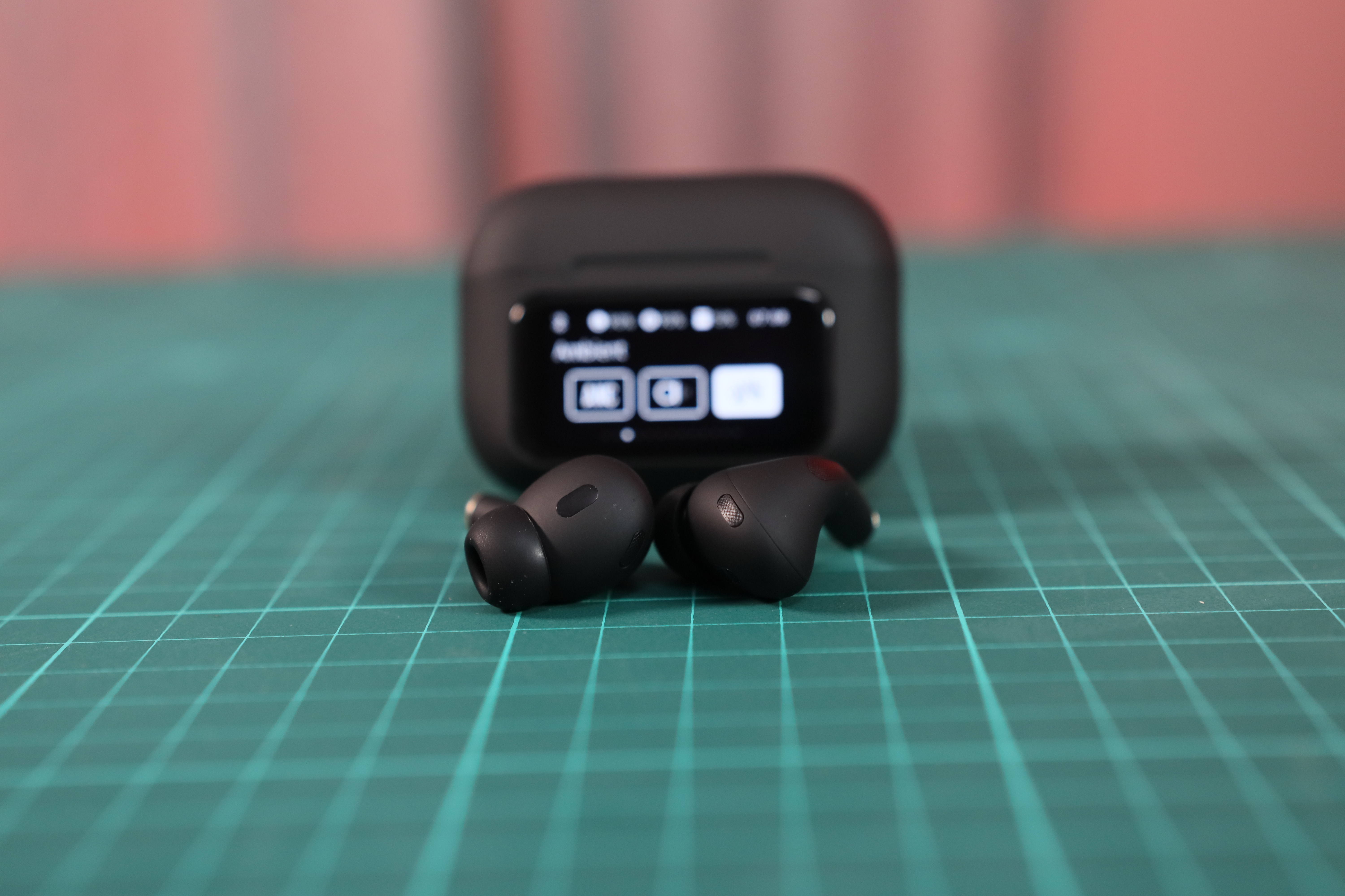 Airpod Pro 2 Generation with Touch Screen Display (Black)